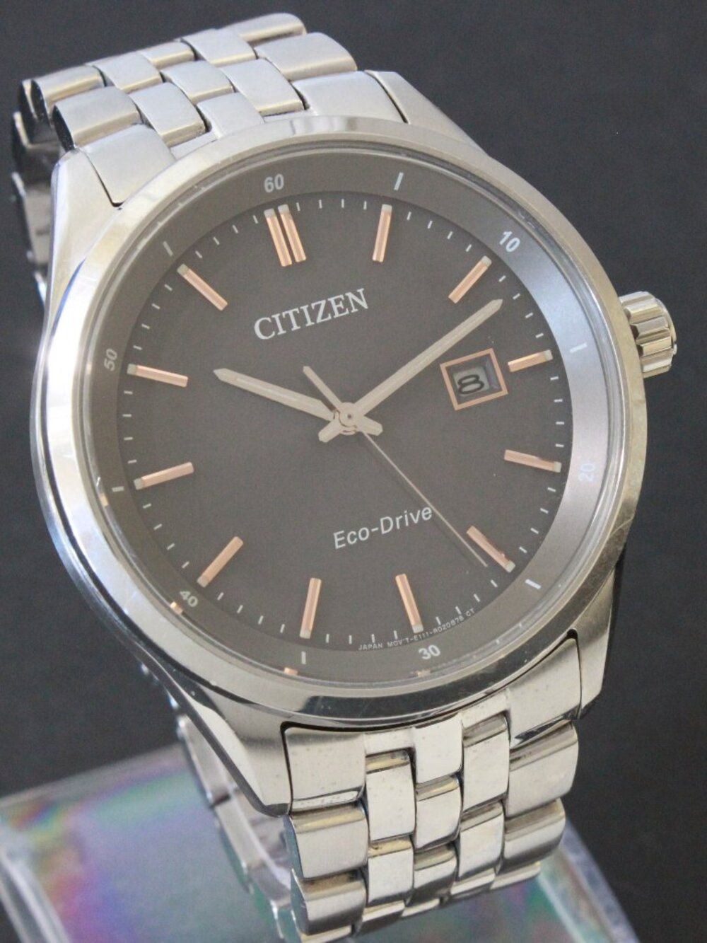 Citizen Contemporary Dress Men's Watch 41mm Grey Dial On Stainless Steel - Picture 2 of 16